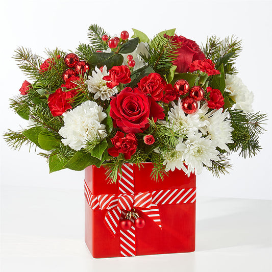 Presents Under the Tree Bouquet –  Lynchburg Leo Wood Florist, Lynchburg VA