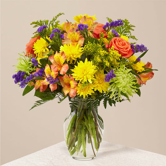 Marmalade Skies Bouquet –  Lynchburg Leo Wood Florist, Lynchburg VA