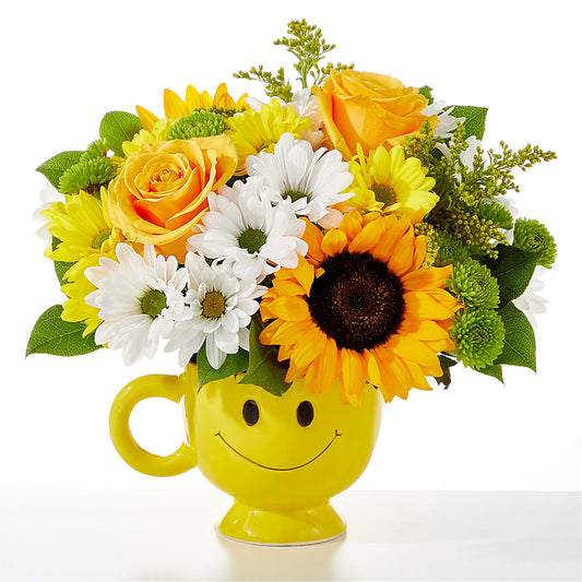 Be Happy Bouquet –  Lynchburg Leo Wood Florist, Lynchburg VA