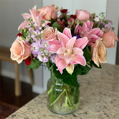 Romantique Bouquet –  Lynchburg Leo Wood Florist, Lynchburg VA