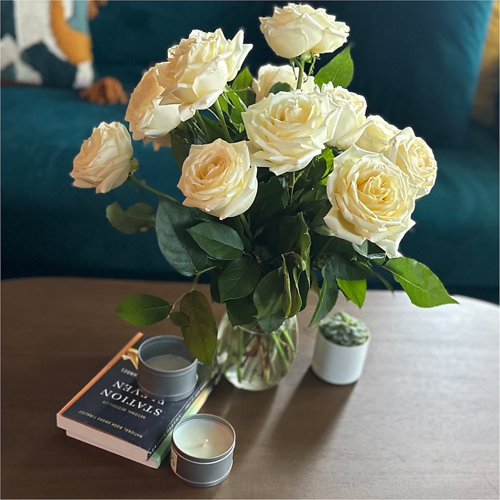 Long Stem Yellow Rose Bouquet –  Lynchburg Leo Wood Florist, Lynchburg VA