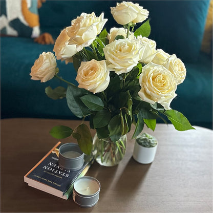 Long Stem Yellow Rose Bouquet –  Lynchburg Leo Wood Florist, Lynchburg VA