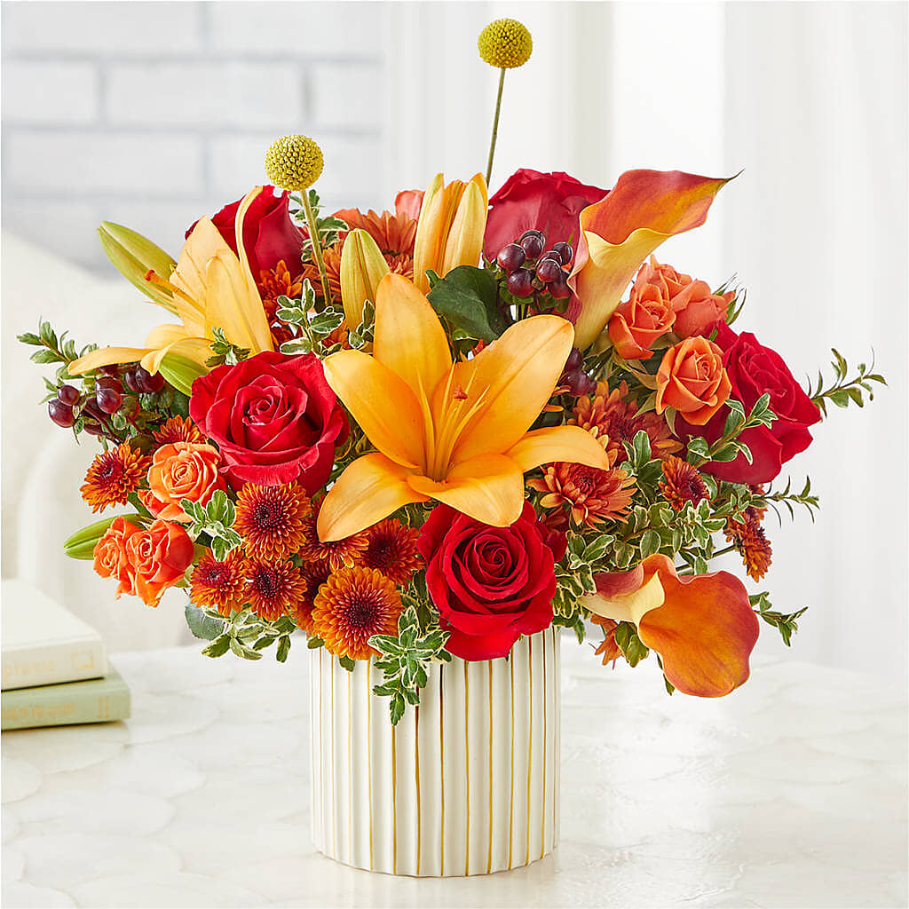 Scarlet Skies Bouquet –  Lynchburg Leo Wood Florist, Lynchburg VA
