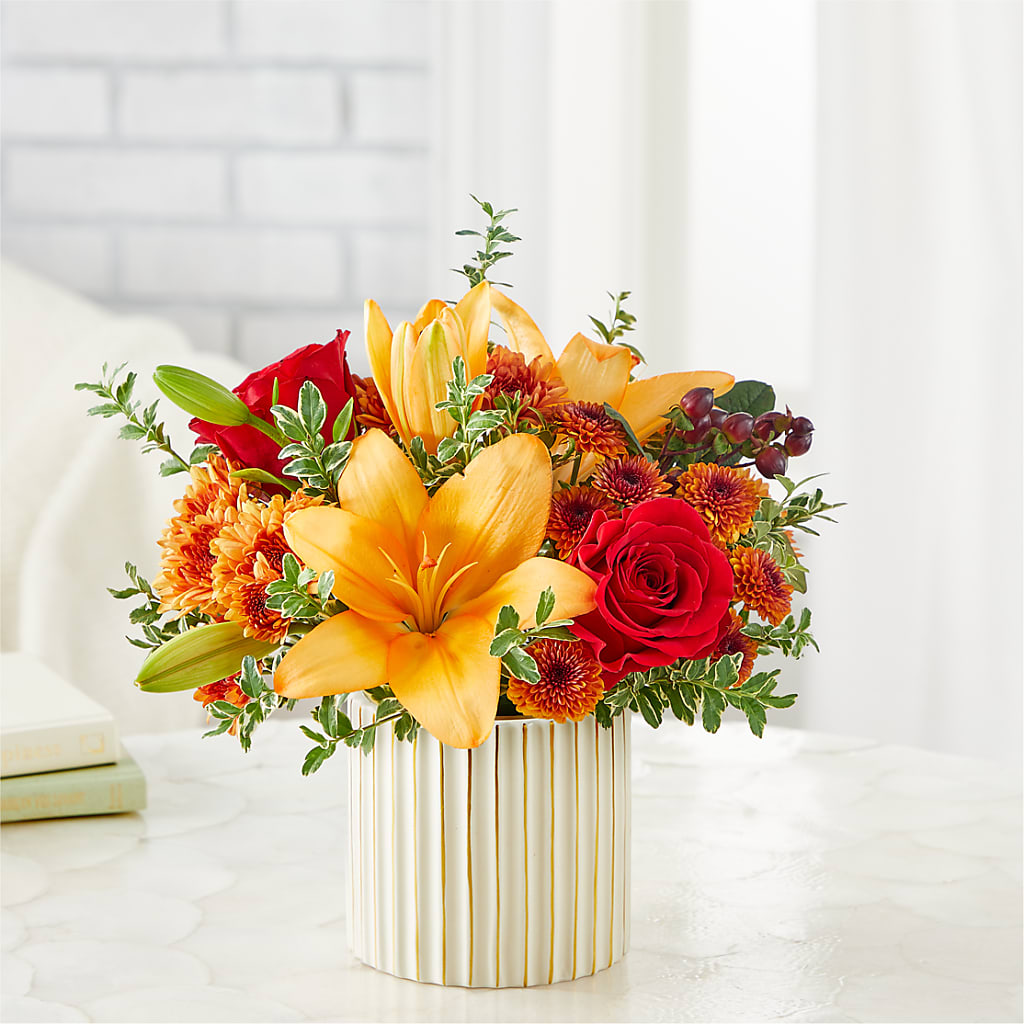 Scarlet Skies Bouquet –  Lynchburg Leo Wood Florist, Lynchburg VA