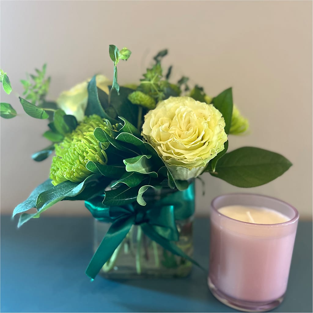Emerald Forest Bouquet –  Lynchburg Leo Wood Florist, Lynchburg VA