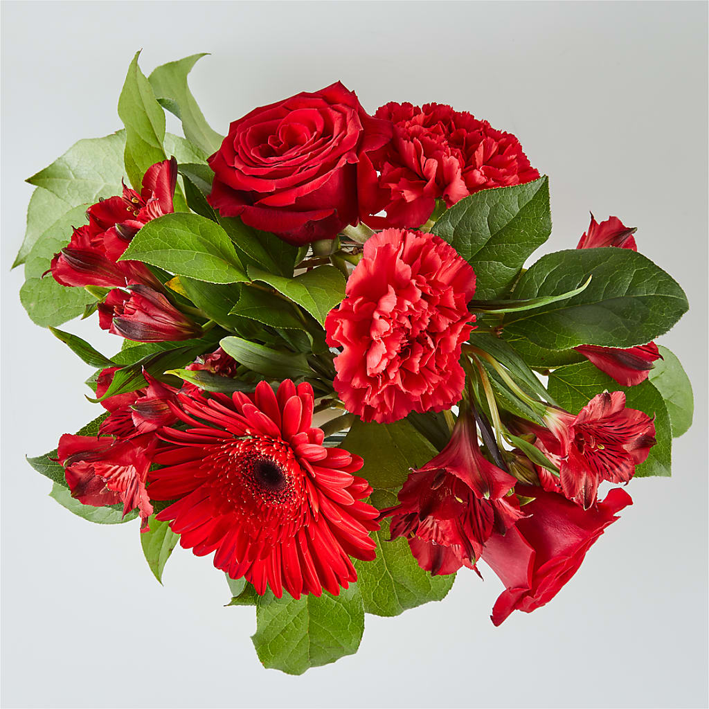 Red Hot Bouquet –  Lynchburg Leo Wood Florist, Lynchburg VA