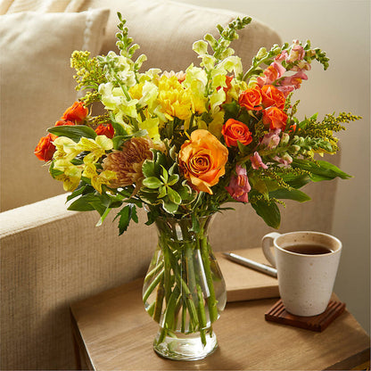 Fall Delight – A Florist Original –  Lynchburg Leo Wood Florist, Lynchburg VA