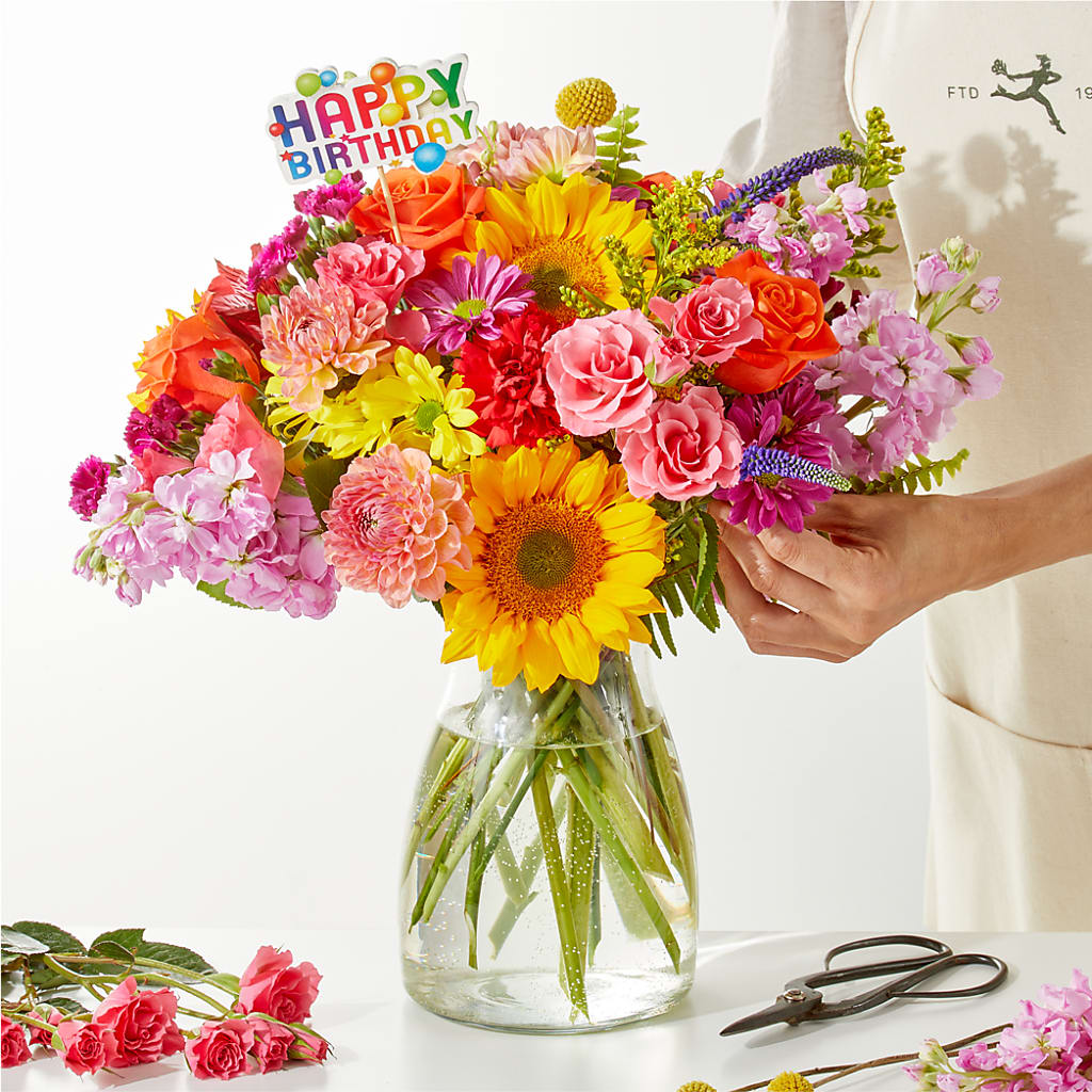 Cue the Confetti - A Florist Original –  Lynchburg Leo Wood Florist, Lynchburg VA