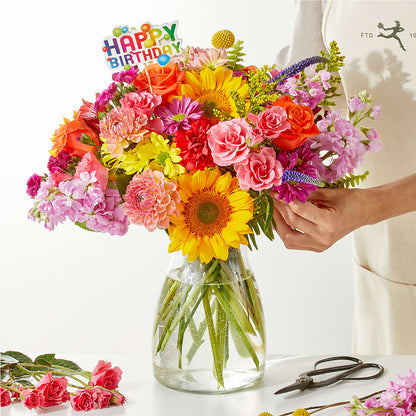 Cue the Confetti - A Florist Original –  Lynchburg Leo Wood Florist, Lynchburg VA