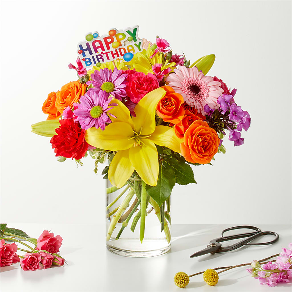 Cue the Confetti - A Florist Original –  Lynchburg Leo Wood Florist, Lynchburg VA