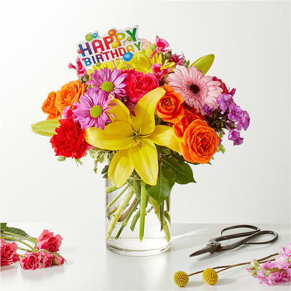 Cue the Confetti - A Florist Original –  Lynchburg Leo Wood Florist, Lynchburg VA
