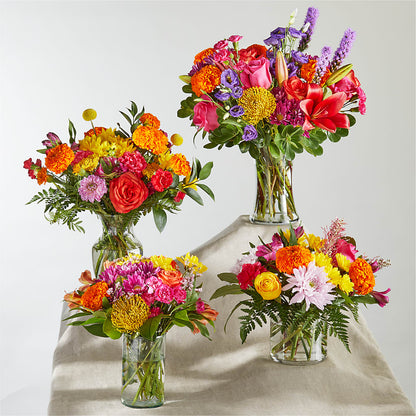 Feast of Color – A Florist Original –  Lynchburg Leo Wood Florist, Lynchburg VA