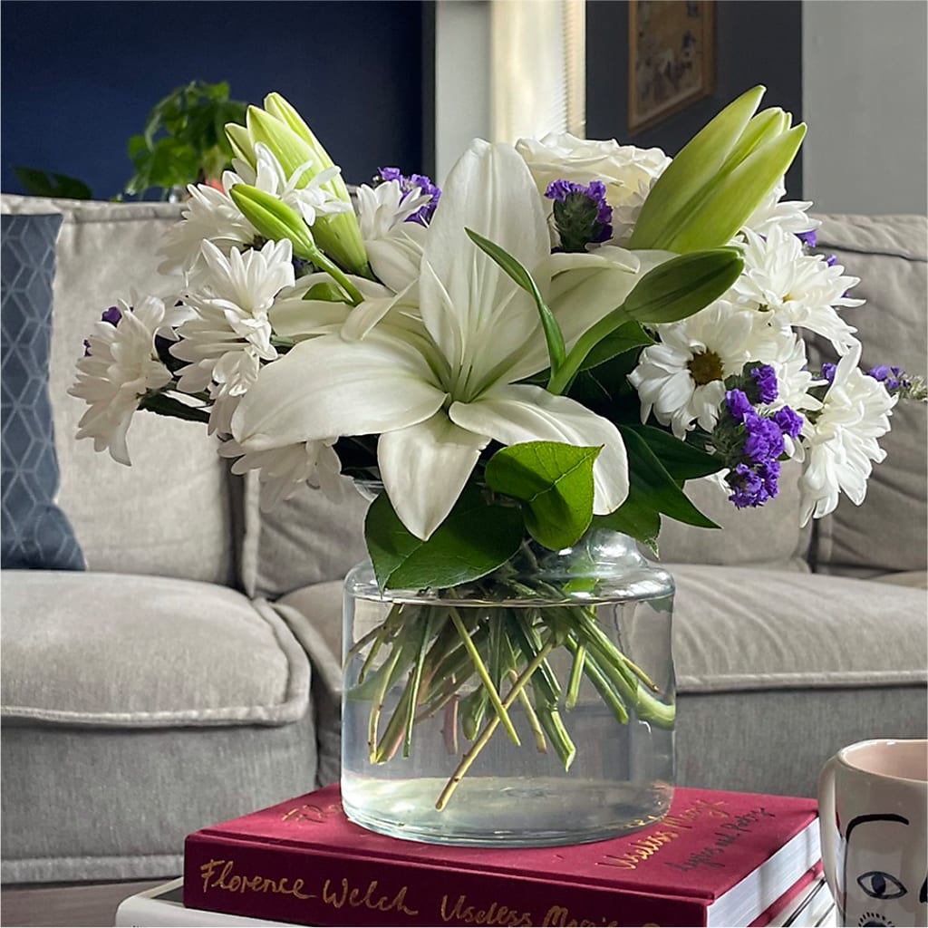 Beyond Blue Bouquet –  Lynchburg Leo Wood Florist, Lynchburg VA