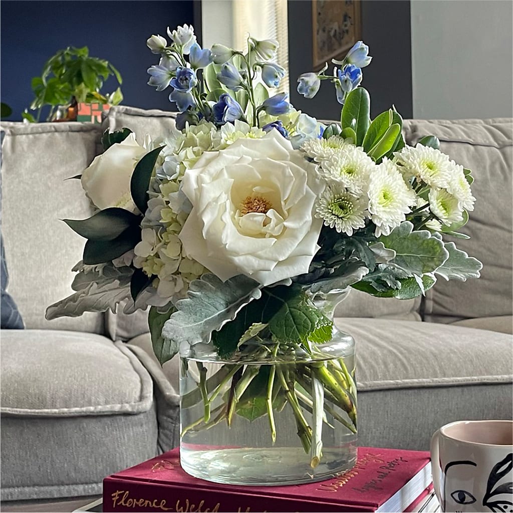Clear Skies Bouquet –  Lynchburg Leo Wood Florist, Lynchburg VA