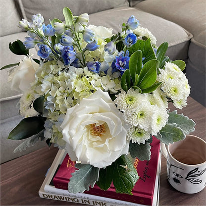 Clear Skies Bouquet –  Lynchburg Leo Wood Florist, Lynchburg VA