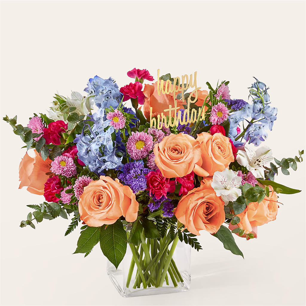 Birthday Bash Bouquet –  Lynchburg Leo Wood Florist, Lynchburg VA
