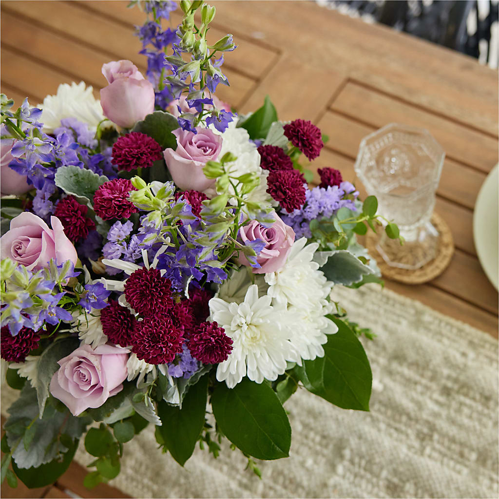 Violet Frost Bouquet –  Lynchburg Leo Wood Florist, Lynchburg VA
