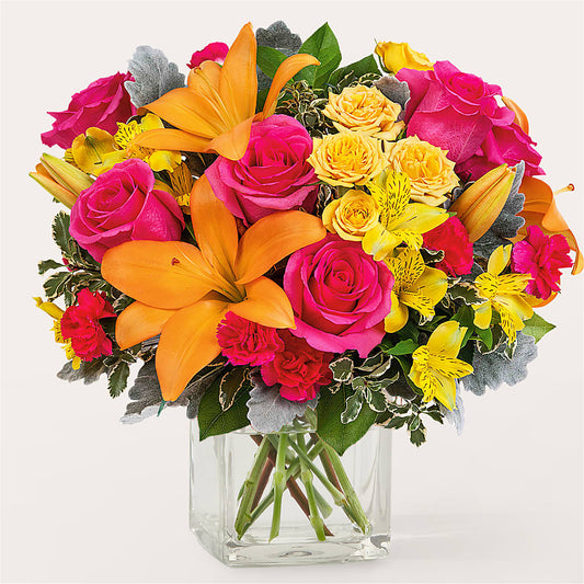 To the Tropics Bouquet –  Lynchburg Leo Wood Florist, Lynchburg VA