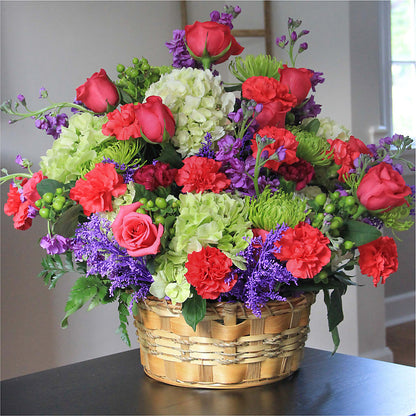 Warm Embrace Arrangement –  Lynchburg Leo Wood Florist, Lynchburg VA