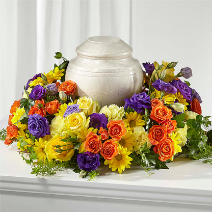 Blossoms of Remembrance Cremation Adornment –  Lynchburg Leo Wood Florist, Lynchburg VA