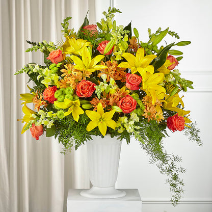 Fall Sentiments Arrangement –  Lynchburg Leo Wood Florist, Lynchburg VA