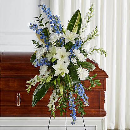 Eternal Impressions Standing Spray –  Lynchburg Leo Wood Florist, Lynchburg VA