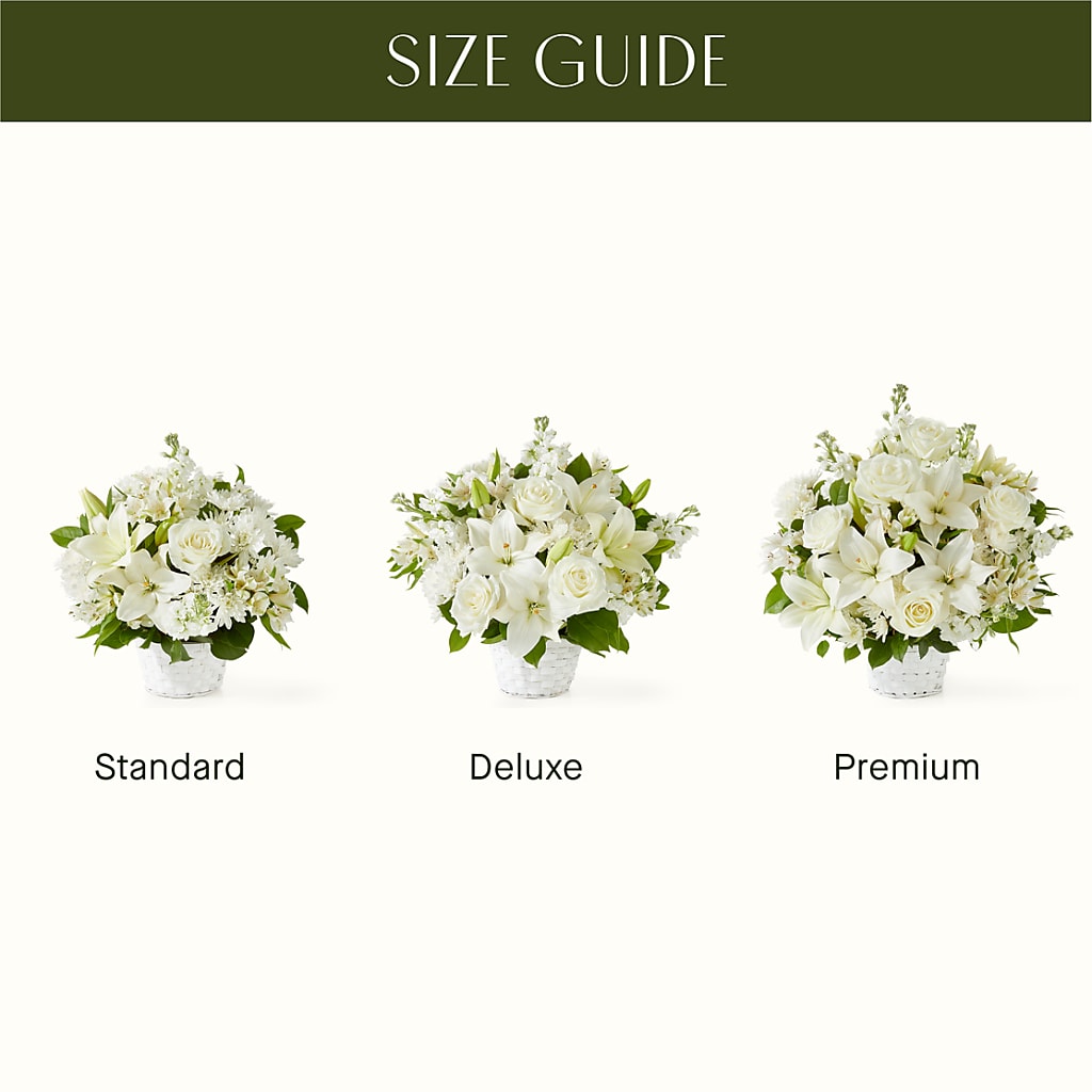 Peaceful Reflections Arrangement –  Lynchburg Leo Wood Florist, Lynchburg VA