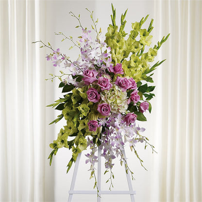 Lasting Legacy Standing Spray –  Lynchburg Leo Wood Florist, Lynchburg VA