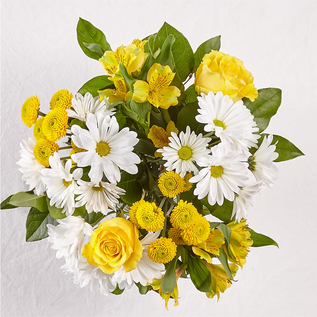 Sunny Sentiments Bouquet –  Lynchburg Leo Wood Florist, Lynchburg VA