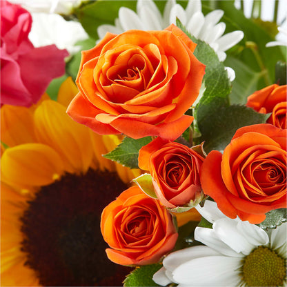 Sun-drenched Blooms Bouquet –  Lynchburg Leo Wood Florist, Lynchburg VA