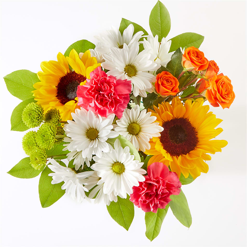 Sun-drenched Blooms Bouquet –  Lynchburg Leo Wood Florist, Lynchburg VA