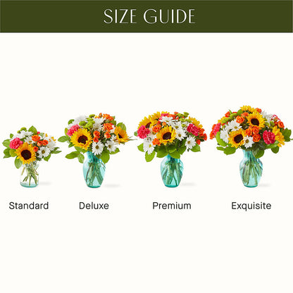 Sun-drenched Blooms Bouquet –  Lynchburg Leo Wood Florist, Lynchburg VA