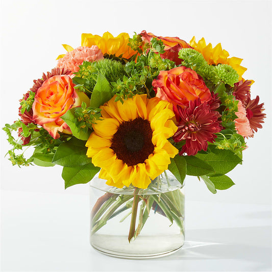 Harvest Festival Bouquet –  Lynchburg Leo Wood Florist, Lynchburg VA