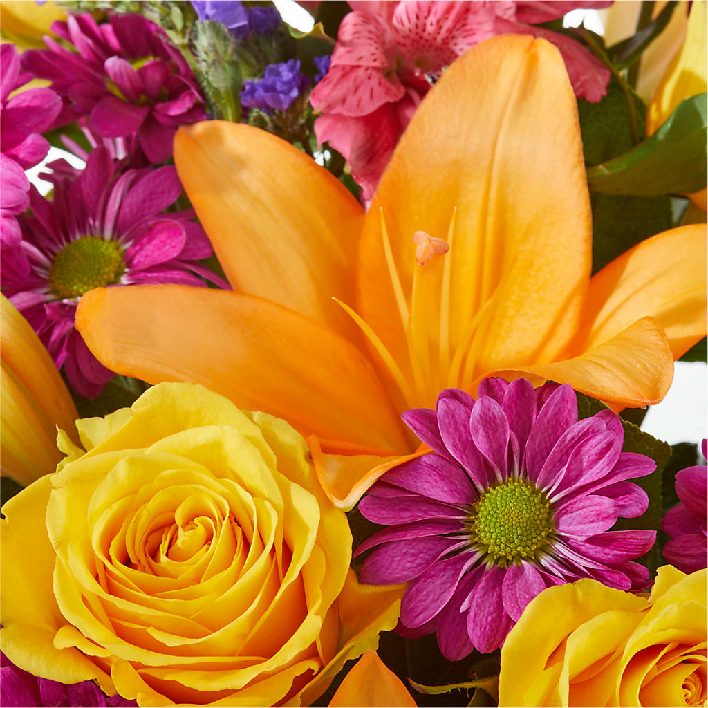 Colorful Visions Bouquet –  Lynchburg Leo Wood Florist, Lynchburg VA
