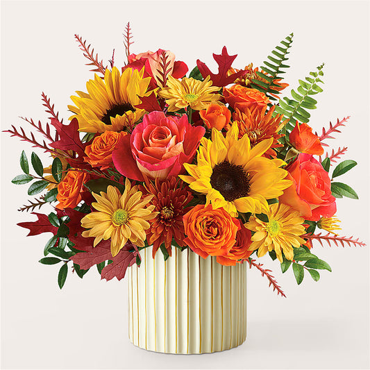Fall Campfire Bouquet –  Lynchburg Leo Wood Florist, Lynchburg VA