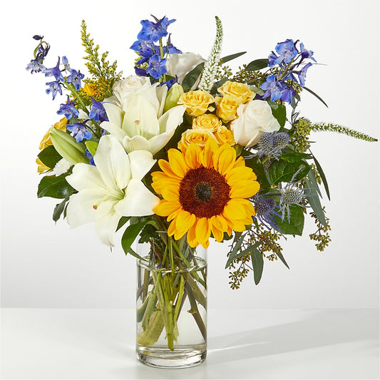 Wonderfully Sunny Bouquet –  Lynchburg Leo Wood Florist, Lynchburg VA