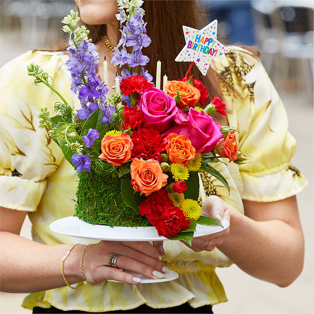Best Year Yet Floral Cake –  Lynchburg Leo Wood Florist, Lynchburg VA