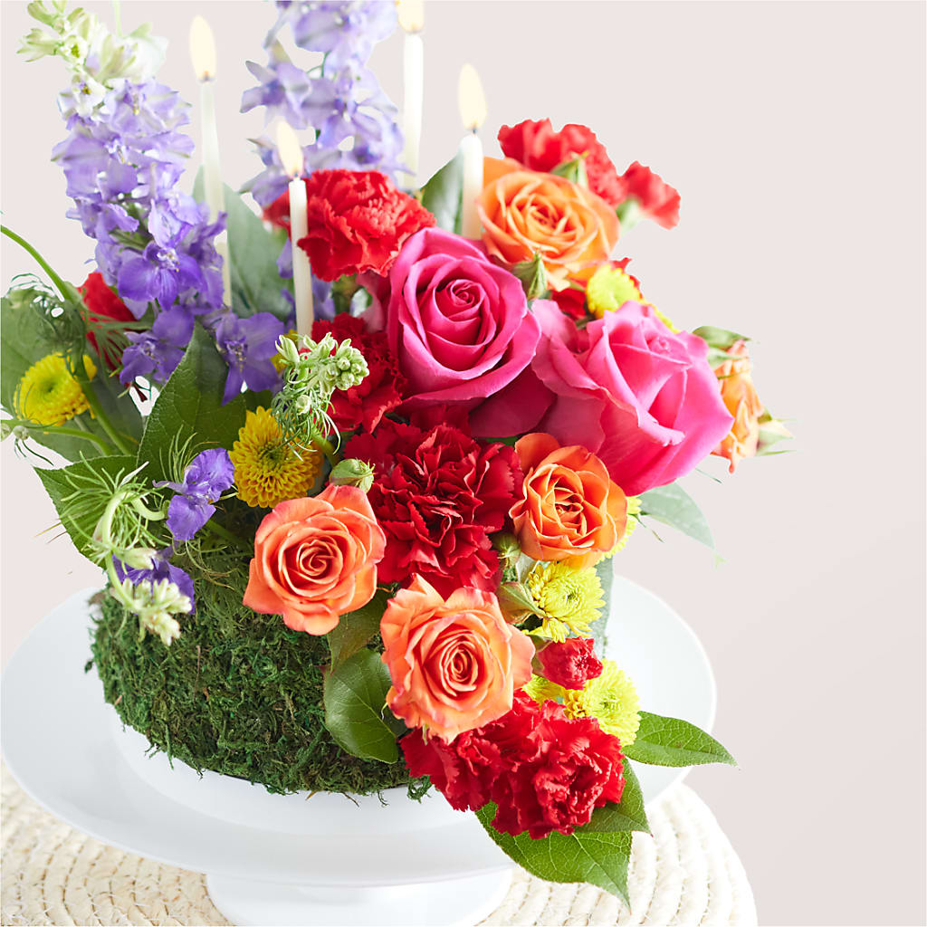 Best Year Yet Floral Cake –  Lynchburg Leo Wood Florist, Lynchburg VA