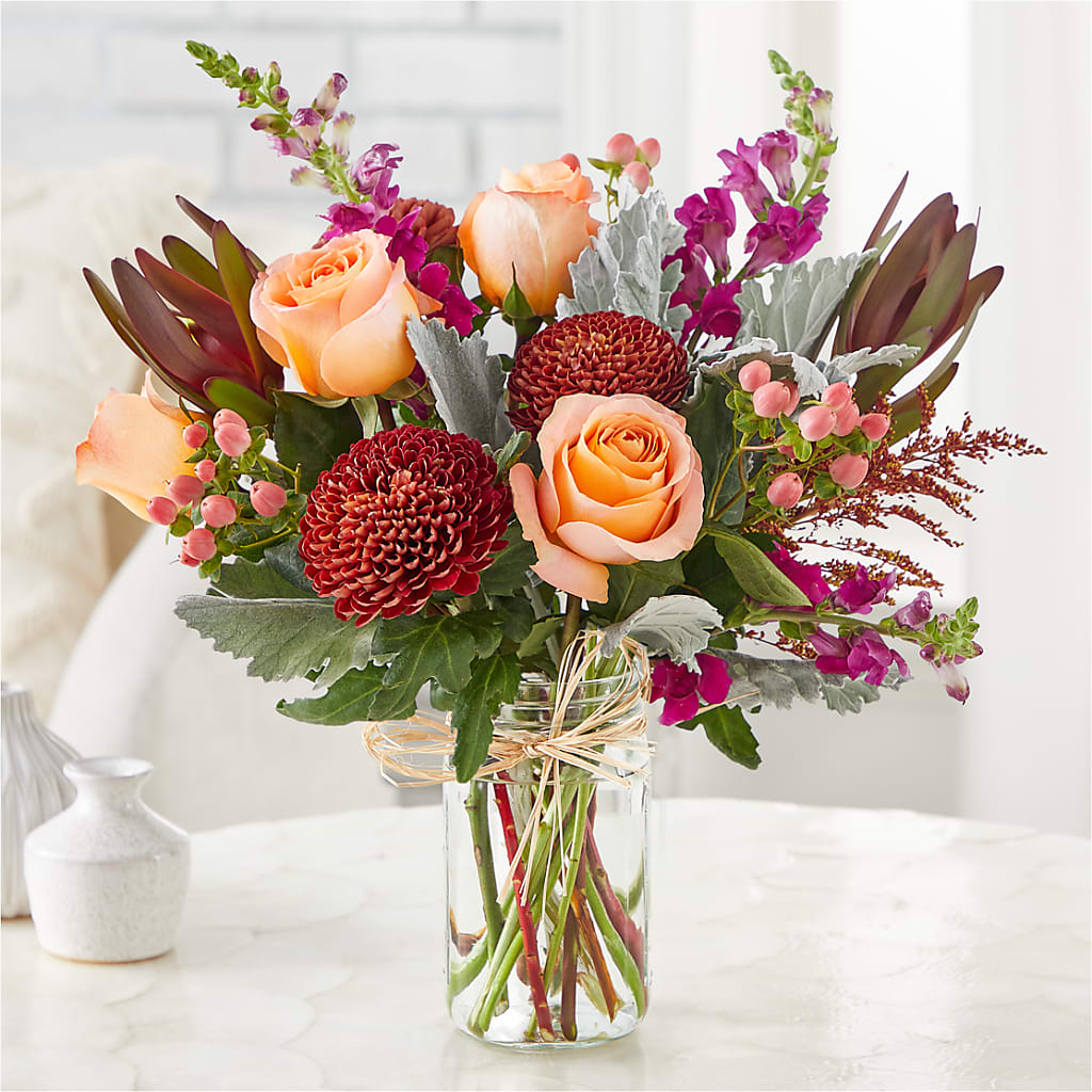 Moody Hues Bouquet –  Lynchburg Leo Wood Florist, Lynchburg VA
