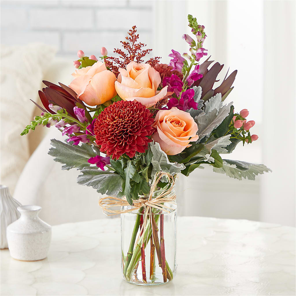 Moody Hues Bouquet –  Lynchburg Leo Wood Florist, Lynchburg VA