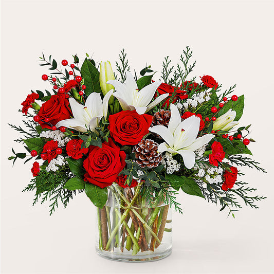 Best in Snow Bouquet –  Lynchburg Leo Wood Florist, Lynchburg VA