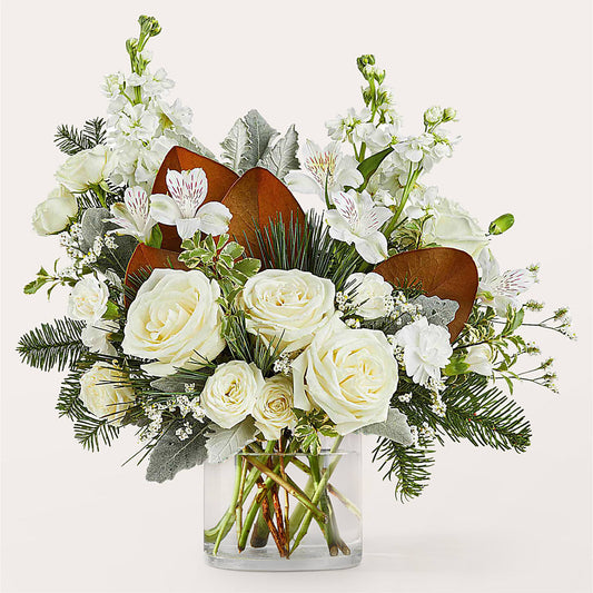 Fresh Snowfall Bouquet –  Lynchburg Leo Wood Florist, Lynchburg VA