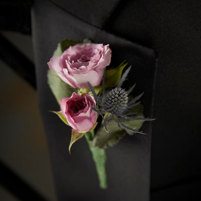 Veronica Boutonniere –  Lynchburg Leo Wood Florist, Lynchburg VA