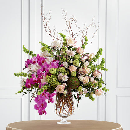 Soft Sophistication Arrangement –  Lynchburg Leo Wood Florist, Lynchburg VA