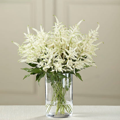 White Astilbe Bouquet –  Lynchburg Leo Wood Florist, Lynchburg VA